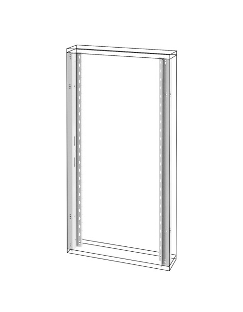 Par De Montantes Frontales - Panel De Pared - Qdx 630 L - 1200 Mm GEW GWD3008