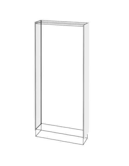 Coppia Di Pannelli Laterali - Quadro Da Pavimento - Qdx 630 L - 1800X300Mm GEW GWD3056