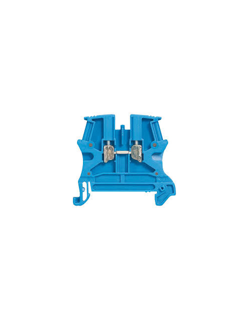 Legrand 6mm2 DIN connection clamp, blue color 037102