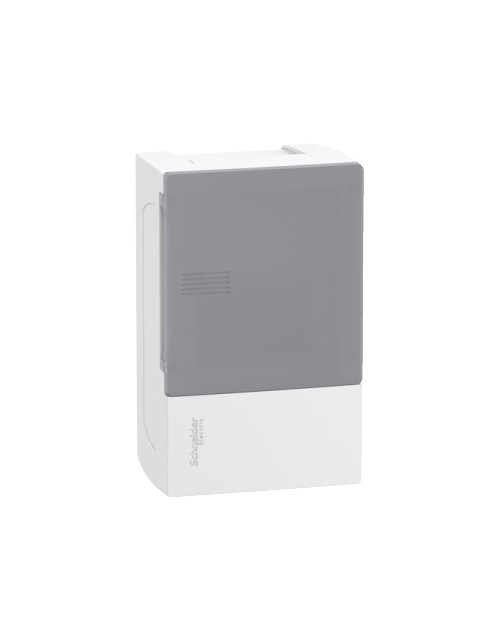 Cuadro eléctrico de pared Resi9 MP 4 módulos puerta traslúcida blanca SNR MIP10104T