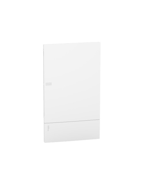 Façade Resi9 MP encastrable 36 (3x12) modules blanc mat porte SNR MIP30312