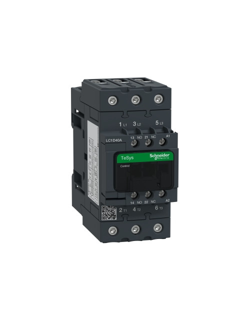 Contactor TeSys LC1D - 3 poli - AC3 440V 40 A - 380 V AC SNR LC1D40AQ7