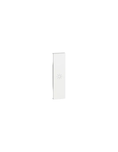 Couverture Bticino Living Now avec symbole lumineux blanc KW01A 1M