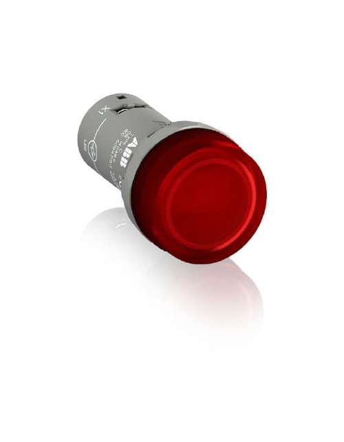 CL2-502R Lampada spia con LED integrato ROSSO, 24Vc.a./c.c. ABB CL2502R