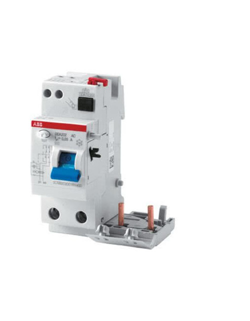 Bloc différentiel pour interrupteur S200 A-Sel. 63A 300mA 2P ABB B427994