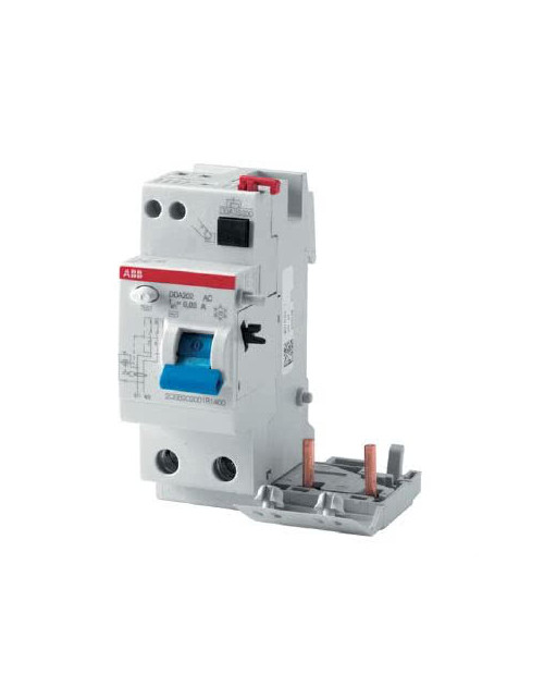 Bloque Diferencial para Interruptor S200 AC 63A 500mA 2P ABB B427922