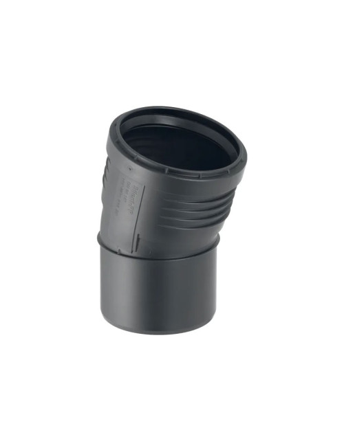 Codo Geberit Silent-PP 15° ø125mm con junta 390.620.14.1