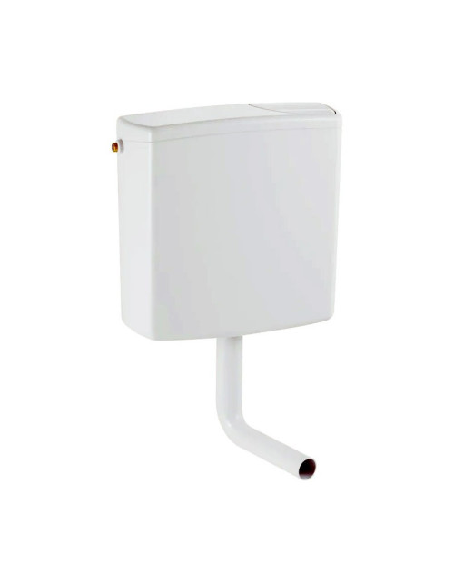 AP140 external double flush cistern white color (low installation) 140.301.11.1