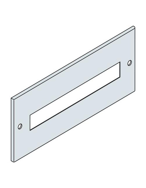 Modular panel 1 DIN row 24 DIN modules W600mm H150mm ABB PM1500