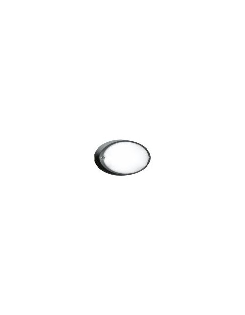 Lombardo Airy oval black ceiling lamp E27 IP54 LB82122