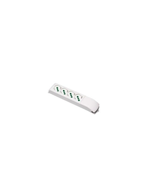 Fido multiple socket with 4 white universal sockets