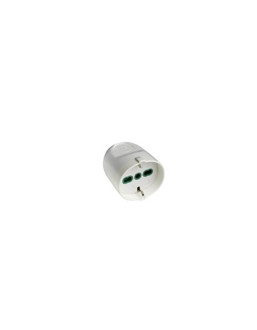 Fanton socket bypass schuko 2P+T 16A blanco