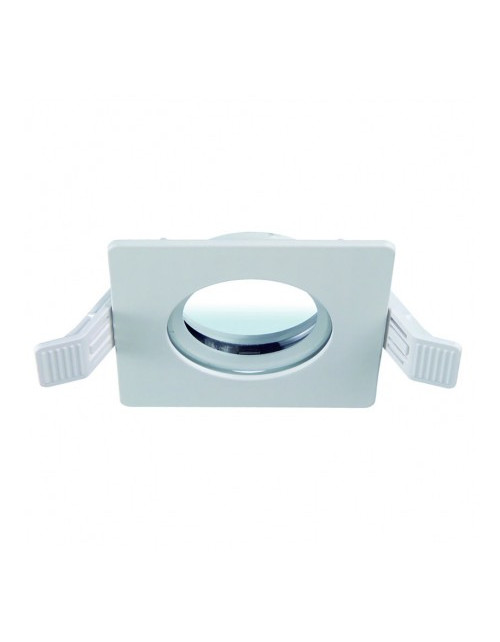 Recessed spotlight Duralamp Square color White IP65