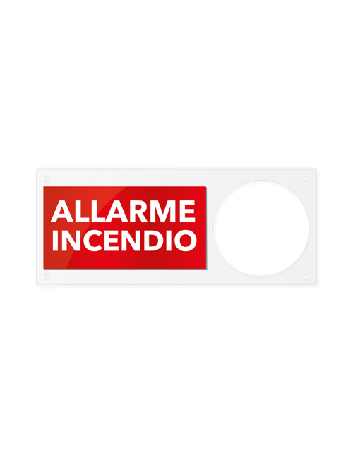 Panel indicador de alarma de incendios Comelit