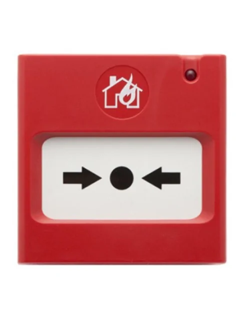 Conventional manual Comelit fire alarm button