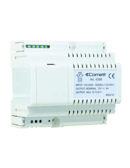 Comelit-Netzteil 12 VDC, 4 A, maximaler Eingang 110/240 VAC