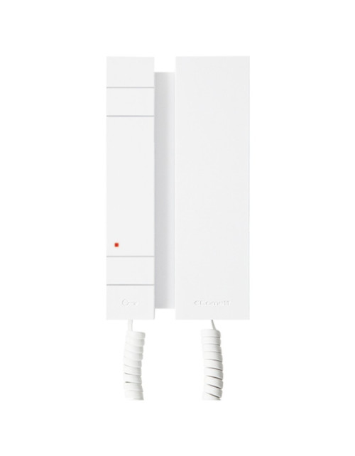 Interphone Comelit Mini Simplebus 1 avec combiné Blanc