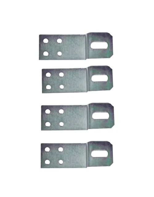 Set of 4 Gewiss Brackets for Fixing Paintings to the Wall