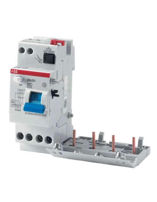 ABB DDA204 63A 4P 500mA AS 4-Modul-Differentialblock