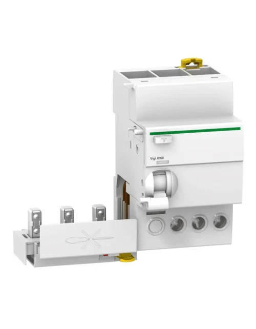 Schneider 3P 25A 30mA AC 3-Modul-Differentialblock