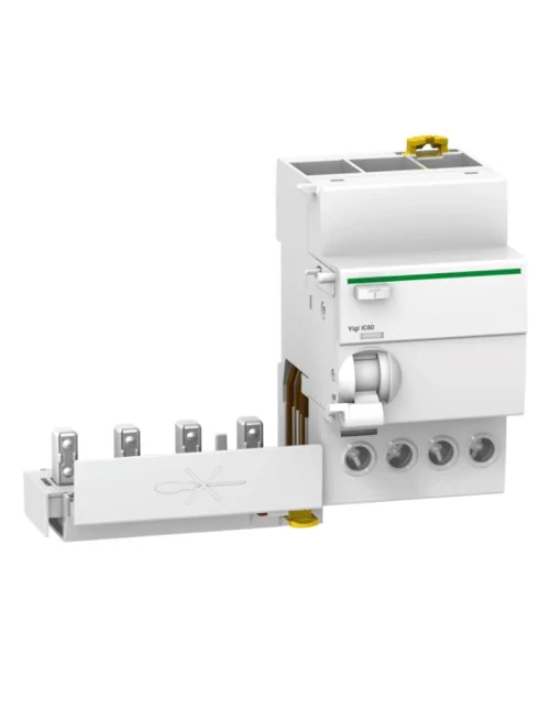 Schneider 4P 25A 30mA AC 3-Modul-Differentialblock