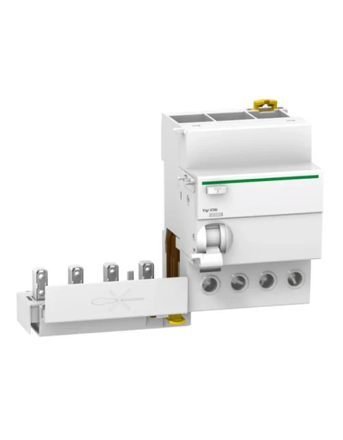 Bloc RCD Schneider 4P 40A 300mA AC 3.5 modules