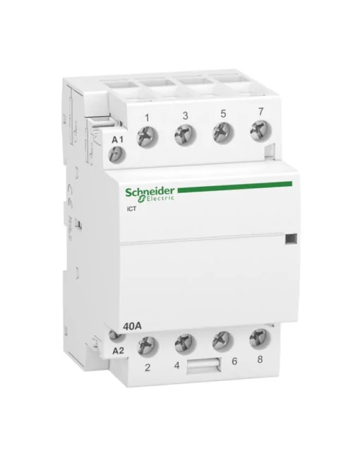 Schneider contactor 40A 4NA 230VAC 3 modules