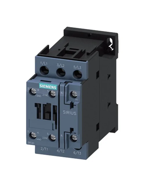 Contactor siemens 3 polos 25A S0 1NO+1NC 230CVA