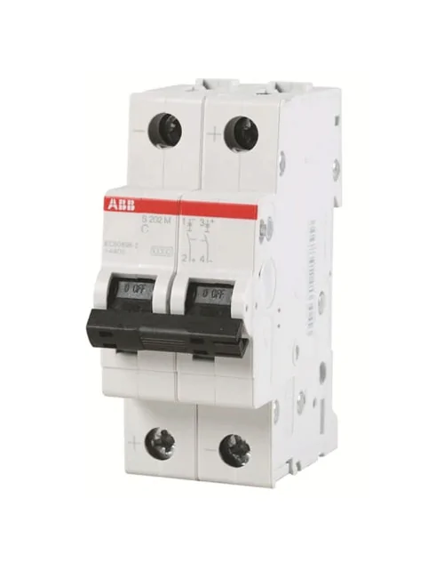 ABB 2P 16A 10KA 2M circuit breaker