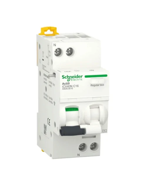 Interrupteur Différentiel Schneider Acti9 1P+N 16A 30MA AC 6KA