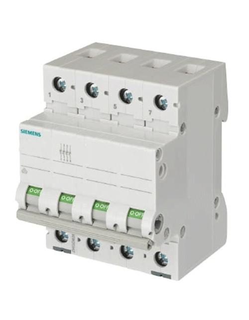 Siemens OFF 40A 4-pole isolator switch