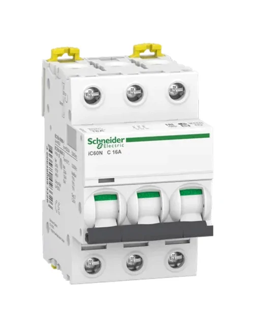 Schneider 3P 16A 6KA C Circuit Breaker 3 Modules