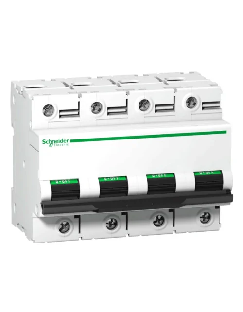 Interrupteur magnétothermique 4P 125A 10KA C 6 modules