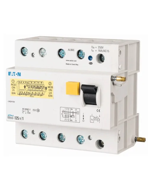 Eaton accouplement RCD 125A 300mA 4P AC 170252