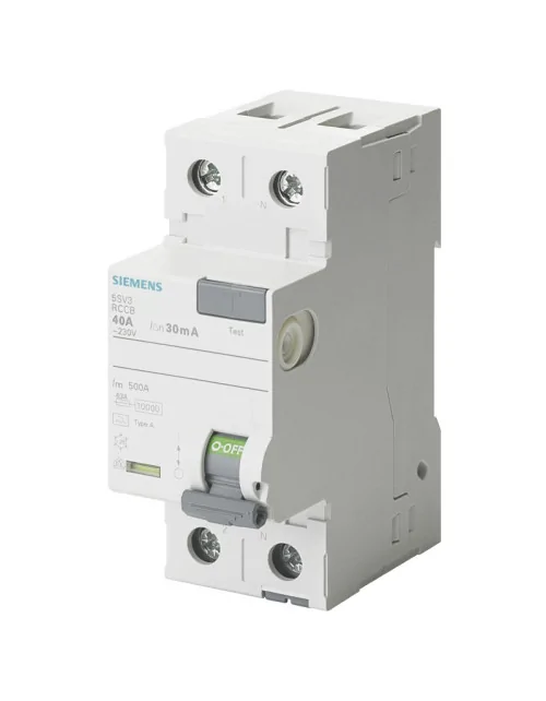 Pure Siemens 2P 40A RCD