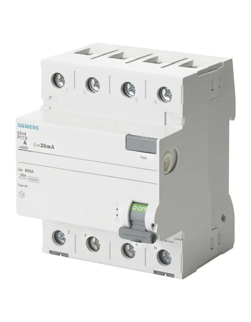 Pure Siemens 4P 25A RCD