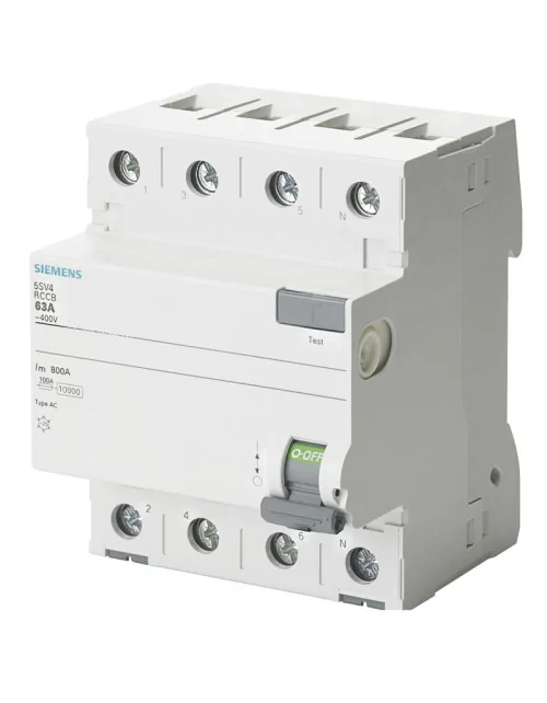 Pure Siemens 4P 63A 300mA RCD