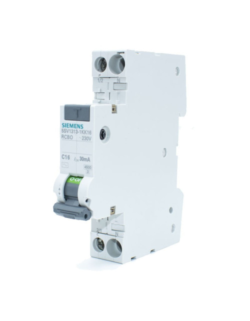 Siemens différentiel magnétothermique 16A 1P+N