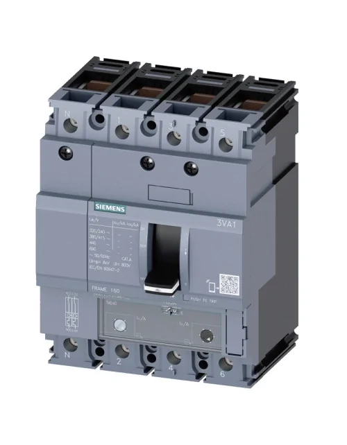 Siemens 3X125A+N/2 25KA Molded Case Automatic Circuit Breaker