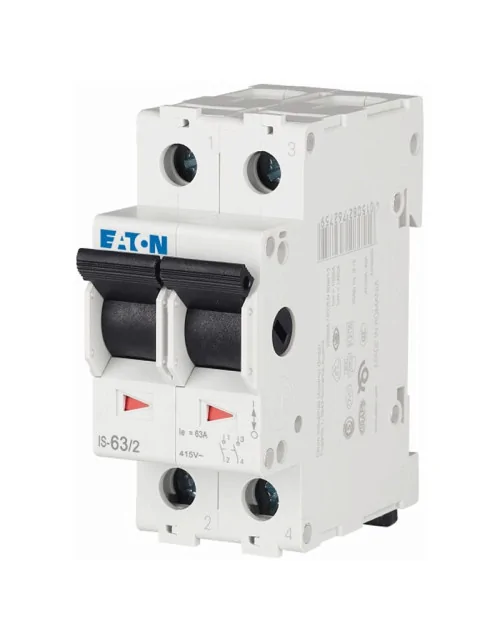 Eaton 63A 2-pole 2-module switch disconnector