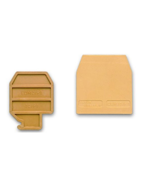 Cabur terminal plate for CBD.16 Beige clamp