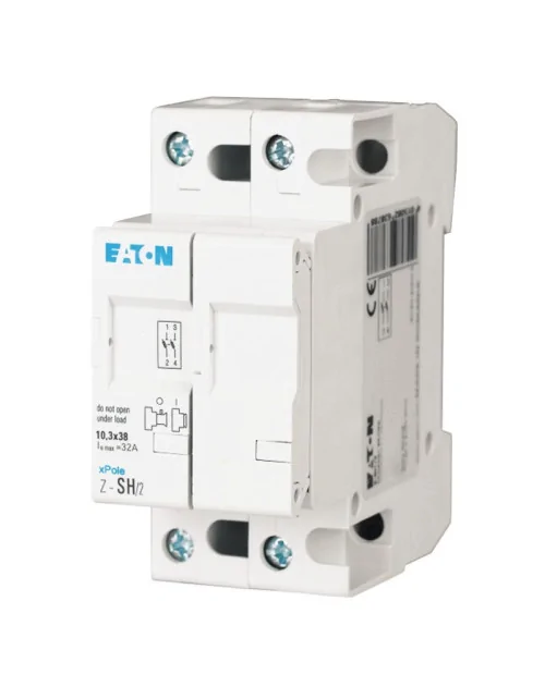 Seccionador portafusible Eaton 2P 32A 10.3x38