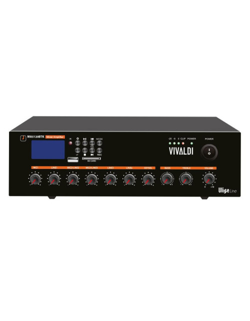 Mischpult-Verstärker Vivaldi 120W 100V FM+WIFI+USB+BT