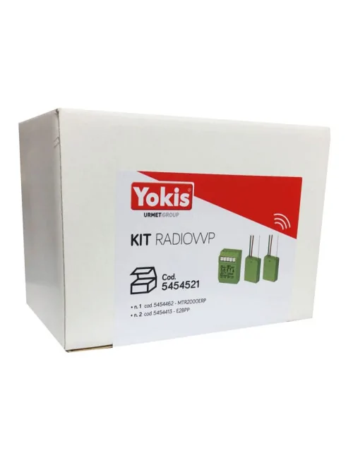 Yokis Urmet Radio Power Switch Kit 1 relais 2000W et 2 émetteurs 2 canaux