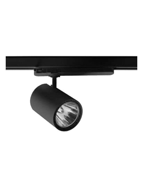 LED-Seitenschienenprojektor 35W 4000K Schwarz