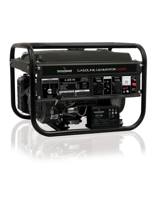 Tecnoware Single Phase 4200VA Gasoline Electric Generator