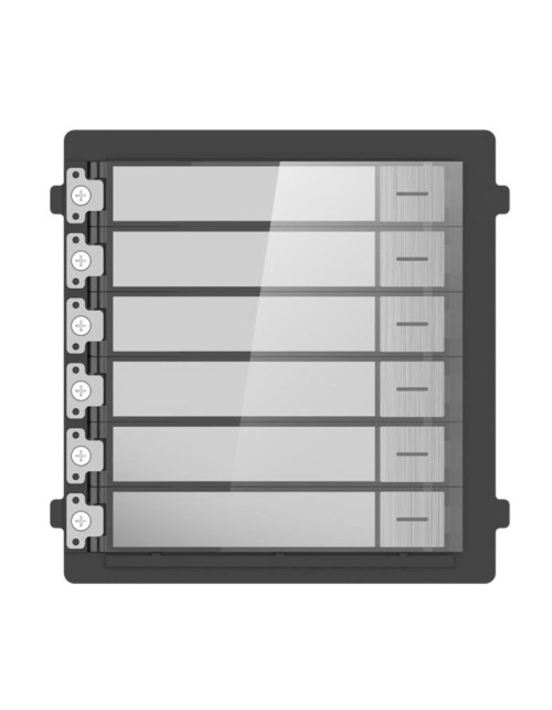 Modulares Klingeltableau mit 6 Hikvision-Tasten