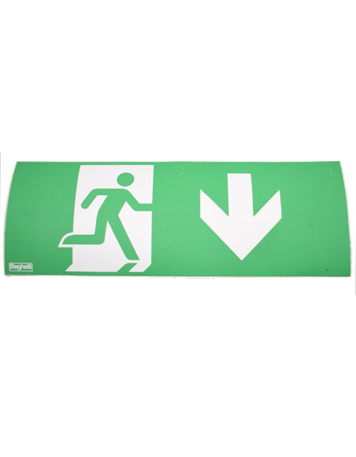 KIT 3 Beghelli stickers for COMPLETE emergency lamps