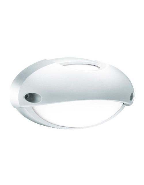 Lombardo Airy plafonnier blanc ovale E27 IP54 LB82321