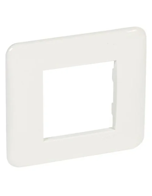 Legrand Series Cross Plate 2 Places White 680531